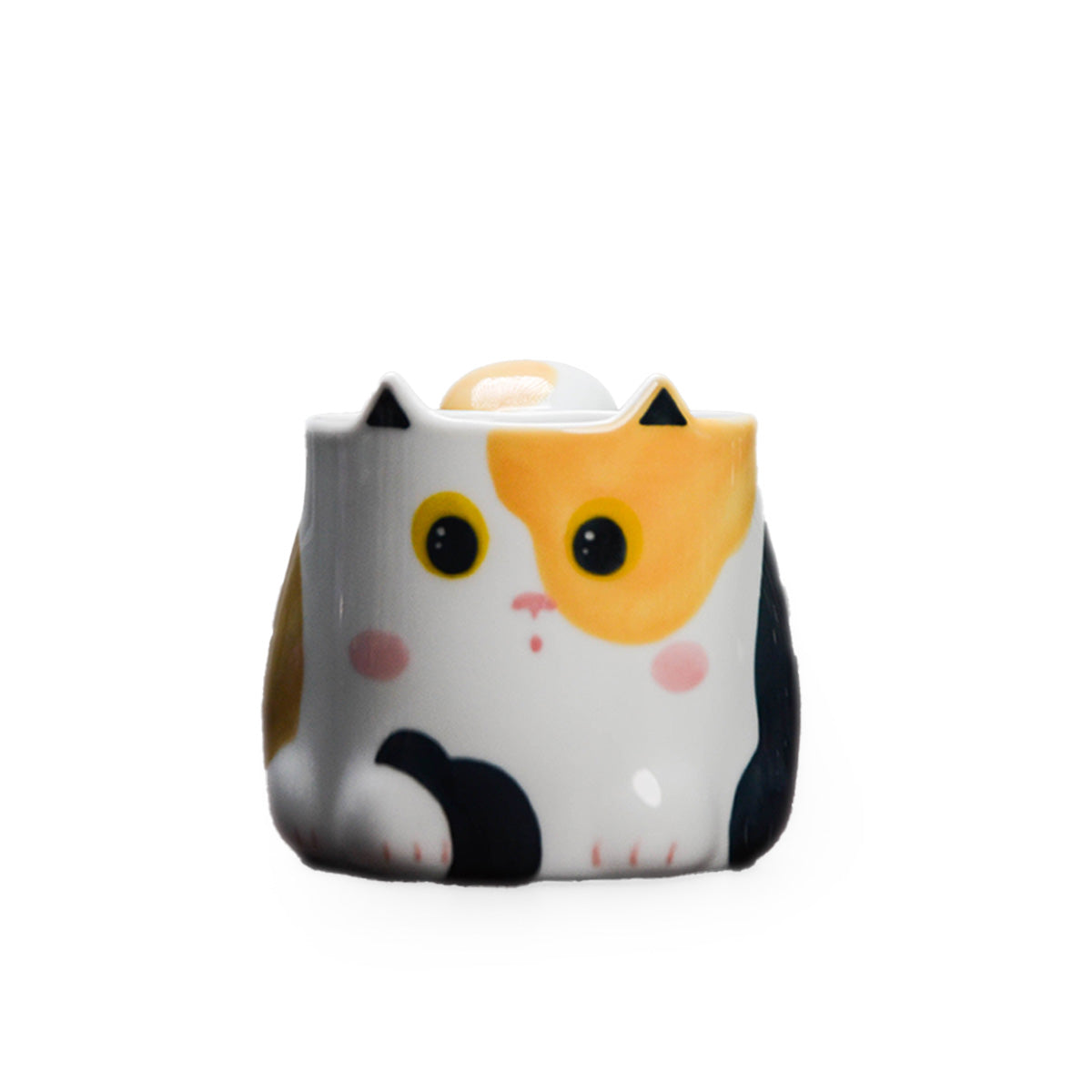 Hand-Painted Dog-Shaped Coffee Mug | Personalized Custom Pet Portrait Cup