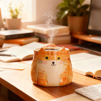 Hand-Painted Custom Pet Mug | Cat, Dog & Other Pets | Personalized Ceramic Coffee Cup