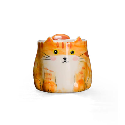 Hand-Painted Custom Pet Mug | Cat, Dog & Other Pets | Personalized Ceramic Coffee Cup